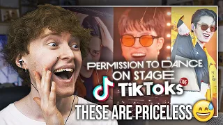 THESE ARE PRICELESS! (BTS PTD On Stage Las Vegas - TikTok Edits Compilation | Reaction)