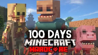I Spent 100 Days in a Parasite Apocalypse in Minecraft... Here's What Happened