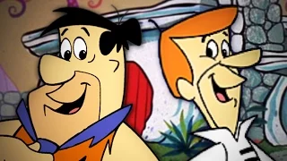 Fred Flintstone vs George Jetson. Epic Rap Battles of Cartoons Season 2.