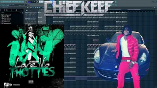 How "Love No Thotties" by Chief Keef was made in FL Studio