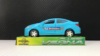 Hyundai Verna | Speedage Toys | Scale Model Toy | Blue | Unboxing