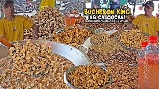 Ang BUCHERON KING "Kanto Fried Laman Loob ng MANOK" ni DODONG sa CALOOCAN! | 150KGS SOLD DAILY!