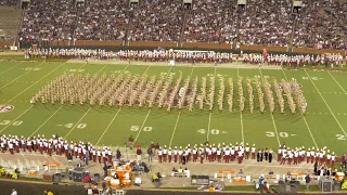 2018 TAMU vs Miss  St Halftime Drill