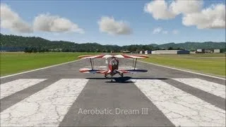 Aerofly FS - Pitts S-2B Aerobatic Dream III Birrfeld show