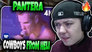 RAP FAN'S FIRST TIME HEARING 'Pantera - Cowboys From Hell' | GENUINE REACTION