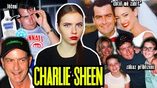 CHARLIE SHEEN: černá ovce Hollywoodu | PROČ ho vyhodili z Dva a půl chlapa? | Just Justýna