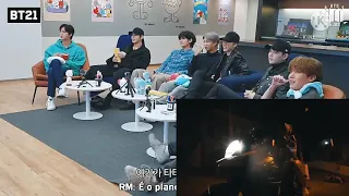 bts reagindo a (fank)