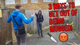 3 WAYS TO GET OUT OF BEING MUGGED! | #2