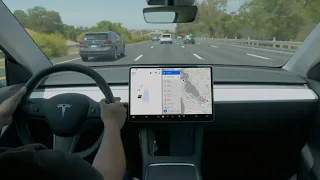 Tesla Model 3 & Tesla Model Y - Navigate On Autopilot