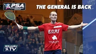 Squash: Gregory Gaultier - The General is Back