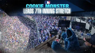 Cookie Monster sings Take Me Out to the Ball Game at Cubs game!