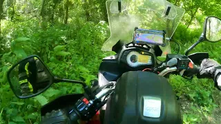 Motorcycle Adventure pt1 | TET Hungary on a Heavy Motorcycle | 4K