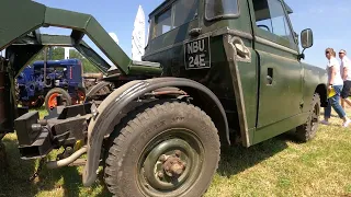 1967 Land Rover Series 2 4x4 88" 2.2 Litre Petrol Artic Truck with Series 1 Number 888 on trailer