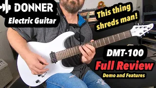 Donner DMT-100 Electric Guitar Demo and Review