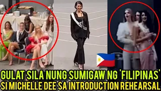Nagulat Sila ng Sinigaw ni Michelle Dee ang 'Filipinas' sa Introduction Rehearsal ng Miss Universe