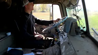 1965 White Freightliner|8v71 Detroit| Shifting 5+3 Twin Stick