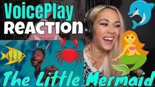 VoicePlay "The Little Mermaid Medley" REACTION | Okay, I Totally Cried