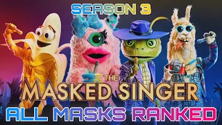 All Masked Singer SEASON 3 Contestants Ranked
