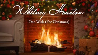 Whitney Houston - One Wish (For Christmas) (Fireplace Video - Christmas Songs)