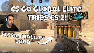 CS GO Global Elite Tries CS 2! CS 2 Ranked Gameplay!