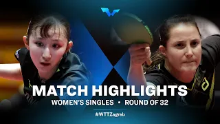 Hina Hayata vs Sabine Winter | WS | WTT Contender Zagreb 2022 | (R32)
