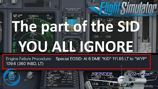 The part of the SID YOU ALL IGNORE | EO SID Explained | Real 737 Pilot