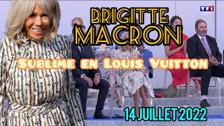 Brigitte Macron renversante pour le 14 juillet, le prix XXL de sa robe de va vous faire HALLUCINER !