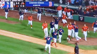 Christian Vázquez Walk off Red Sox WIN! Bottom of the 13th Boston Red Sox vs.Tampa Bay Rays MLB ALDS