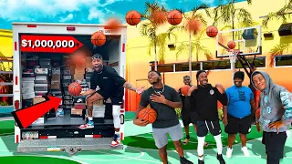 Make the Trick Shot, Win My Million Dollar Shoe Collection! 😳  (ft. SSH)