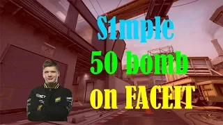 POV - S1mple drops 50 bomb on FPL vs Fallen !