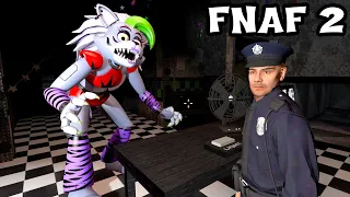 Animatronics scare the security guard FNAF 2 COOP ► Garry's Mod