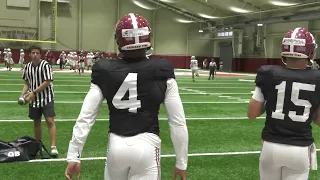 Alabama Football: Spring Practice Highlights