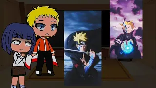 past Naruto react to Boruto future