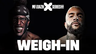 MF & DAZN X 004: KSI vs. FaZe Temper Weigh In Livestream