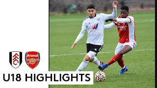 Fulham U18 1-1 Arsenal U18 | Premier League South | Late Arsenal Goal Levels It Up