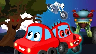 Little Red Car Rhymes - little red car | scary nursery rhymes | compilation for kids