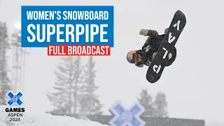 Monster Energy Women’s Snowboard SuperPipe: FULL COMPETITION | X Games Aspen 2023