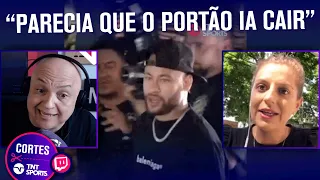 NEYMAR DEIXOU A TORCIDA MALUCA! ANDRÉ E MONIQUE COMENTAM RECEPÇÃO DA TORCIDA BRASILEIRA