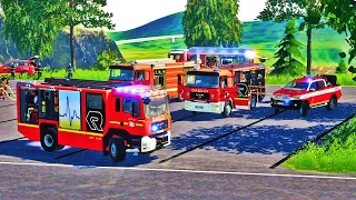 Ls19 Fs19 lkw-Brand auf einem Rastplatz (Fire&RescueMap2021)