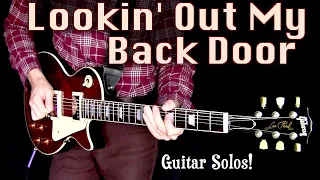 Guitar Solos | Lookin' Out My Back Door | Isolated