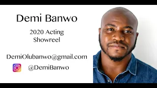 Demi Banwo Acting Showreel (2020)