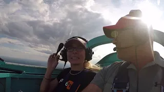 Jessica‘s first aerobatic flight