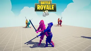 ONLY SWORDS UNITS IN BATTLE ROYALE - Totally Accurate Battle Simulator | TABS