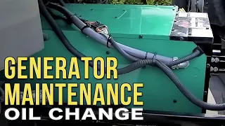 ONAN RV GENERATOR MAINTENANCE || Change The Oil, Replace The Air Filter, & Clean The Spark Arrestor