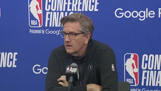 Chris Finch on Game 5 loss to Mavericks: 'Luka came out and put his stamp on the game'