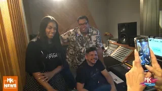 Anderson Freire e Elaine Martins em Estúdio (#MKnãoPARA)