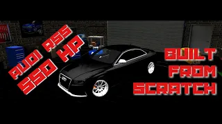 Audi RS5 [550hp] build & run from the police + crashes. [SLRR]
