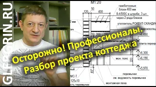 Осторожно! Профессионалы! */ Разбор жутко перезаложенного проекта коттеджа