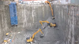 One Burrard Place - One of the deepest excavations (105ft) in Vancouver history