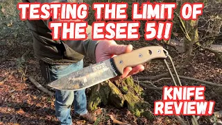 Testing the Limits of the Esee 5 Knife!